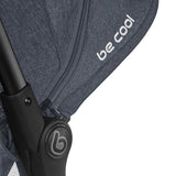 Carucior sport, Be Cool, Strike, Cu pliere automata, Roti cu suspensii, De la nastere pana la 22 Kg, 6.88 Kg, Be Azure