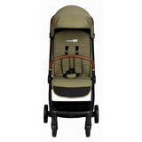 Carucior sport, FreeON, Bold, Pliabil automat, Roti cu suspensii, De la nastere pana la 22 kg, Cu spatar reglabil in 3 pozitii, Green Army