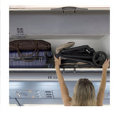 Carucior sport, Jane, Clap, Sistem compact de pliere care permite transportul caruciorului la bordul aeronavei, Cadru din aluminium, De la nastere pana la 26Kg, Conform cu standardul european EN 1888-2:2018+A1:2023, Botanic