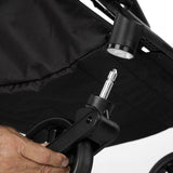 Carucior sport, Jane, Wing, Sistem compact de pliere, Cadru din aluminium, Usor, 6 Kg, De la nastere pana la 22 Kg, Cu geanta transport si husa de ploaie, Conform cu standardul european EN 1888-1:2018+A1:2022, Botanic