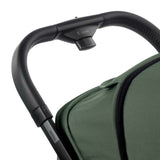 Carucior sport, Jane, Wing, Sistem compact de pliere, Cadru din aluminium, Usor, 6 Kg, De la nastere pana la 22 Kg, Cu geanta transport si husa de ploaie, Conform cu standardul european EN 1888-1:2018+A1:2022, Botanic