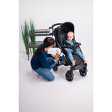 Carucior sport, Lionelo, Annet Plus, De la nastere, Cu accesorii si capotina XXL reglabila, 0 - 22 Kg, Conform cu standardele europene de securitate EN1888-1 si EN1888-2, Bej