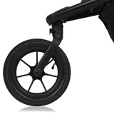 Carucior sport, Lionelo, Azura, Cu 3 roti, Cu baldachin XXL impermeabil, Pliere compacta, Pana la 22 kg, 6-48 luni, Conform cu standardele europene de securitate EN1888-1 si EN1888-2, Negru