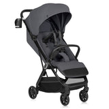 Carucior sport, Lionelo, Bess, Greutate redusa - 7.5 kg, Sustine 22 kg, 6 luni+, Capotina impermeabila, Protectie SPF 50+, Include suport sticla, Pliere cu o singura mana, Compact, Maner pentru transport, Conform cu EN1888-1 si EN1888-2, Gri