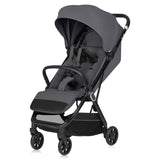 Carucior sport, Lionelo, Bess, Greutate redusa - 7.5 kg, Sustine 22 kg, 6 luni+, Capotina impermeabila, Protectie SPF 50+, Include suport sticla, Pliere cu o singura mana, Compact, Maner pentru transport, Conform cu EN1888-1 si EN1888-2, Gri