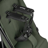 Carucior sport, Lionelo, Bess, Greutate redusa - 7.5 kg, Sustine 22 kg, 6 luni+, Capotina impermeabila, Protectie SPF 50+, Include suport sticla, Pliere cu o singura mana, Compact, Maner pentru transport, Conform cu EN1888-1 si EN1888-2, Verde