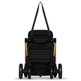 Carucior sport, Lionelo, Cloe, Cu accesorii, Cadru din aluminiu, Pana la 22 kg, Usor, Pliere compacta pentru avion, cu o singura mana, Ideal pentru toate tipurile de suprafete, 6 luni+, Black Onyx