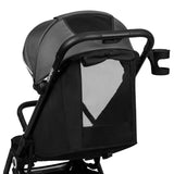 Carucior sport, Lionelo, Cloe, Cu accesorii, Cadru din aluminiu, Pana la 22 kg, Usor, Pliere compacta pentru avion, cu o singura mana, Ideal pentru toate tipurile de suprafete, 6 luni+, Gri