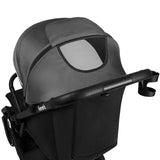 Carucior sport, Lionelo, Cloe, Cu accesorii, Cadru din aluminiu, Pana la 22 kg, Usor, Pliere compacta pentru avion, cu o singura mana, Ideal pentru toate tipurile de suprafete, 6 luni+, Gri