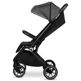 Carucior sport, Lionelo, Cloe, Cu accesorii, Cadru din aluminiu, Pana la 22 kg, Usor, Pliere compacta pentru avion, cu o singura mana, Ideal pentru toate tipurile de suprafete, 6 luni+, Gri