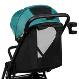 Carucior sport, Lionelo, Cloe, Cu accesorii, Cadru din aluminiu, Pana la 22 kg, Usor, Pliere compacta pentru avion, cu o singura mana, Ideal pentru toate tipurile de suprafete, 6 luni+, Verde Smarald