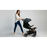 Carucior sport, Lionelo, Cloe, Cu accesorii, Cadru din aluminiu, Pana la 22 kg, Usor, Pliere compacta pentru avion, cu o singura mana, Ideal pentru toate tipurile de suprafete, 6 luni+, Verde Smarald