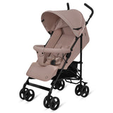 Carucior sport, Lionelo, Elia, Cu plasa de tantari, Suport de picioare reglabil, Spatar ajustabil in 4 pozitii, Capotina XXL, Pliere tip umbrela, Capacitate 15 kg, 6 luni+, EN 1888, Bej Taupe