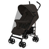 Carucior sport, Lionelo, Elia, Cu plasa de tantari, Suport de picioare reglabil, Spatar ajustabil in 4 pozitii, Capotina XXL, Pliere tip umbrela, Capacitate 15 kg, 6 luni+, EN 1888, Maro