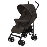 Carucior sport, Lionelo, Elia, Cu plasa de tantari, Suport de picioare reglabil, Spatar ajustabil in 4 pozitii, Capotina XXL, Pliere tip umbrela, Capacitate 15 kg, 6 luni+, EN 1888, Maro