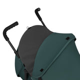 Carucior sport, Lionelo, Elia, Cu plasa de tantari, Suport de picioare reglabil, Spatar ajustabil in 4 pozitii, Capotina XXL, Pliere tip umbrela, Capacitate 15 kg, 6 luni+, EN 1888, Verde grafit