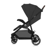 Carucior sport, Lionelo, Emma One, Cu tavita, Suport pahar, Plasa de tantari, Roti EVA, Maner reglabil, Pana la 22 kg, 6 luni+, Conform cu EN1888-1, Gri