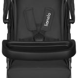 Carucior sport, Lionelo, Emma One, Cu tavita, Suport pahar, Plasa de tantari, Roti EVA, Maner reglabil, Pana la 22 kg, 6 luni+, Conform cu EN1888-1, Gri