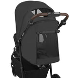 Carucior sport, Lionelo, Emma One, Cu tavita, Suport pahar, Plasa de tantari, Roti EVA, Maner reglabil, Pana la 22 kg, 6 luni+, Conform cu EN1888-1, Gri