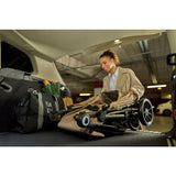 Carucior sport, Lionelo, Emma One, Cu tavita, Suport pahar, Plasa de tantari, Roti EVA, Maner reglabil, Pana la 22 kg, 6 luni+, Conform cu EN1888-1, Gri