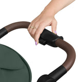 Carucior sport, Lionelo, Emma One, Cu tavita, Suport pahar, Plasa de tantari, Roti EVA, Maner reglabil, Pana la 22 kg, 6 luni+, Conform cu EN1888-1, Verde