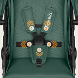 Carucior sport, Lionelo, Emma One, Cu tavita, Suport pahar, Plasa de tantari, Roti EVA, Maner reglabil, Pana la 22 kg, 6 luni+, Conform cu EN1888-1, Verde