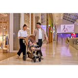 Carucior sport, Lionelo, Emma One, Cu tavita, Suport pahar, Plasa de tantari, Roti EVA, Maner reglabil, Pana la 22 kg, 6 luni+, Conform cu EN1888-1, Verde