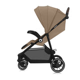 Carucior sport, Lionelo, Emma One, Cu tavita, Suport pahar, Plasa de tantari, Roti EVA, Maner reglabil, Pana la 22 kg, 6 luni+, Conform cu EN1888-1, Bej