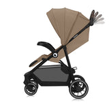 Carucior sport, Lionelo, Emma One, Cu tavita, Suport pahar, Plasa de tantari, Roti EVA, Maner reglabil, Pana la 22 kg, 6 luni+, Conform cu EN1888-1, Bej