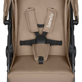 Carucior sport, Lionelo, Emma One, Cu tavita, Suport pahar, Plasa de tantari, Roti EVA, Maner reglabil, Pana la 22 kg, 6 luni+, Conform cu EN1888-1, Bej