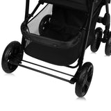 Carucior sport, Lionelo, Emma Plus, Cu tavita, 2 Suporturi pentru pahar, Geanta accesorii, Conform cu standardul european de securitate EN1888-1, Bej