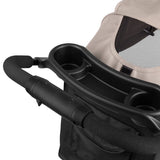 Carucior sport, Lionelo, Emma Plus, Cu tavita, 2 Suporturi pentru pahar, Geanta accesorii, Conform cu standardul european de securitate EN1888-1, Bej