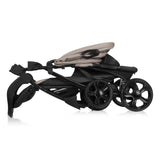 Carucior sport, Lionelo, Emma Plus, Cu tavita, 2 Suporturi pentru pahar, Geanta accesorii, Conform cu standardul european de securitate EN1888-1, Bej