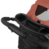 Carucior sport, Lionelo, Emma Plus, Cu tavita, 2 Suporturi pentru pahar, Geanta accesorii, Conform cu standardul european de securitate EN1888-1, Roz