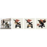 Carucior sport, Lionelo, Emma Plus, Cu tavita, 2 Suporturi pentru pahar, Geanta accesorii, Conform cu standardul european de securitate EN1888-1, Roz