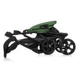 Carucior sport, Lionelo, Emma Plus, Cu tavita, 2 Suporturi pentru pahar, Geanta accesorii, Conform cu standardul european de securitate EN1888-1, Verde