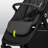 Carucior sport, Lionelo, Ingrid, Capotina impermeabila cu filtru UPF50+, Pana la 22 Kg, Spatar reglabil in 3 pozitii, Include suport pahar si plasa de tantari, Sistem pentru pliere automata, 6 luni+, Gri