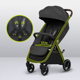 Carucior sport, Lionelo, Ingrid, Capotina impermeabila cu filtru UPF50+, Pana la 22 Kg, Spatar reglabil in 3 pozitii, Include suport pahar si plasa de tantari, Sistem pentru pliere automata, 6 luni+, Gri