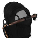 Carucior sport, Lionelo, Ingrid, Capotina impermeabila cu filtru UPF50+, Pana la 22 Kg, Spatar reglabil in 3 pozitii, Include suport pahar si plasa de tantari, Sistem pentru pliere automata, 6 luni+, Negru