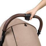 Carucior sport, Lionelo, Ingrid, Capotina impermeabila cu filtru UPF50+, Pana la 22 Kg, Spatar reglabil in 3 pozitii, Include suport pahar si plasa de tantari, Sistem pentru pliere automata, 6 luni+, Bej