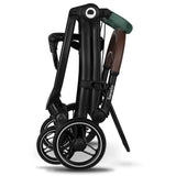 Carucior sport, Lionelo, Ingrid, Capotina impermeabila cu filtru UPF50+, Pana la 22 Kg, Spatar reglabil in 3 pozitii, Include suport pahar si plasa de tantari, Sistem pentru pliere automata, 6 luni+, Verde