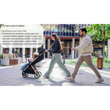 Carucior sport, Lionelo, Ingrid, Capotina impermeabila cu filtru UPF50+, Pana la 22 Kg, Spatar reglabil in 3 pozitii, Include suport pahar si plasa de tantari, Sistem pentru pliere automata, 6 luni+, Negru