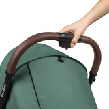 Carucior sport, Lionelo, Ingrid, Capotina impermeabila cu filtru UPF50+, Pana la 22 Kg, Spatar reglabil in 3 pozitii, Include suport pahar si plasa de tantari, Sistem pentru pliere automata, 6 luni+, Verde