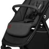 Carucior sport, Lionelo, Ingrid, Capotina impermeabila cu filtru UPF50+, Pana la 22 Kg, Spatar reglabil in 3 pozitii, Include suport pahar si plasa de tantari, Sistem pentru pliere automata, 6 luni+, Gri