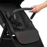 Carucior sport, Lionelo, Ingrid, Capotina impermeabila cu filtru UPF50+, Pana la 22 Kg, Spatar reglabil in 3 pozitii, Include suport pahar si plasa de tantari, Sistem pentru pliere automata, 6 luni+, Gri