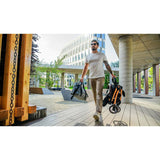 Carucior sport, Lionelo, Ingrid, Capotina impermeabila cu filtru UPF50+, Pana la 22 Kg, Spatar reglabil in 3 pozitii, Include suport pahar si plasa de tantari, Sistem pentru pliere automata, 6 luni+, Bej