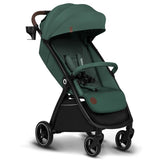 Carucior sport, Lionelo, Ingrid, Capotina impermeabila cu filtru UPF50+, Pana la 22 Kg, Spatar reglabil in 3 pozitii, Include suport pahar si plasa de tantari, Sistem pentru pliere automata, 6 luni+, Verde