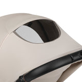 Carucior sport, Lionelo, Iva, Sustine 22 kg, 6 luni+, Capotina mare, Impermeabila, Protectie SPF 50+, 3 pozitii inclinare spatar, 8 pozitii inclinare suport picioare, 5 pozitii reglare maner, Include plasa de tantari si suport pentru biberon, Bej