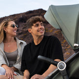 Carucior sport, Lionelo, Iva, Sustine 22 kg, 6 luni+, Capotina mare, Impermeabila, Protectie SPF 50+, 3 pozitii inclinare spatar, 8 pozitii inclinare suport picioare, 5 pozitii reglare maner, Include plasa de tantari si suport pentru biberon, Gri