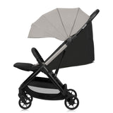 Carucior sport, Lionelo, Julie Air, Greutate redusa - 7.5 kg, Sustine 22 kg, 6 luni+, Capotina impermeabila, Protectie SPF 50+, Include suport sticla, Pliere compacta pentru calatorii, Conform cu EN1888-1 si EN1888-2, Bej